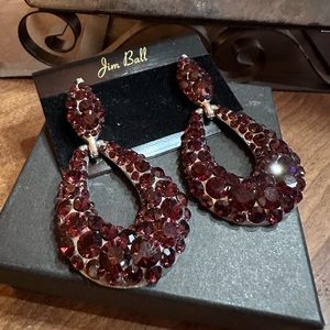 Big Andy and Silver Holiday Earrings